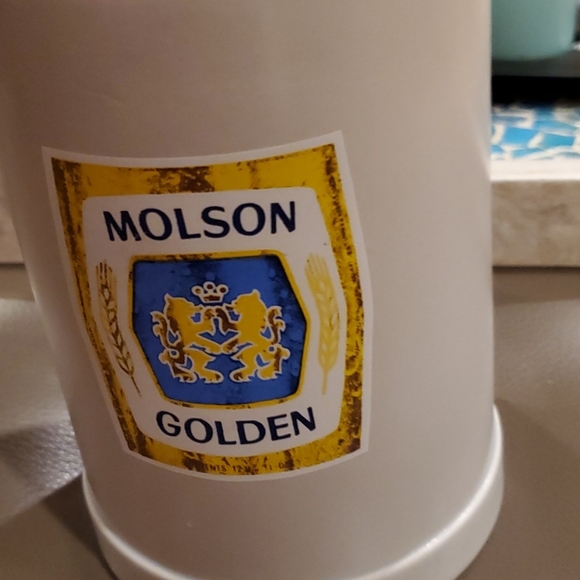Molson Golden ceramic beer stein - Picture 6 of 9